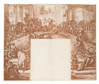 Jean-Robert Ango - The Expulsion From The Temple, After Luca Giordano