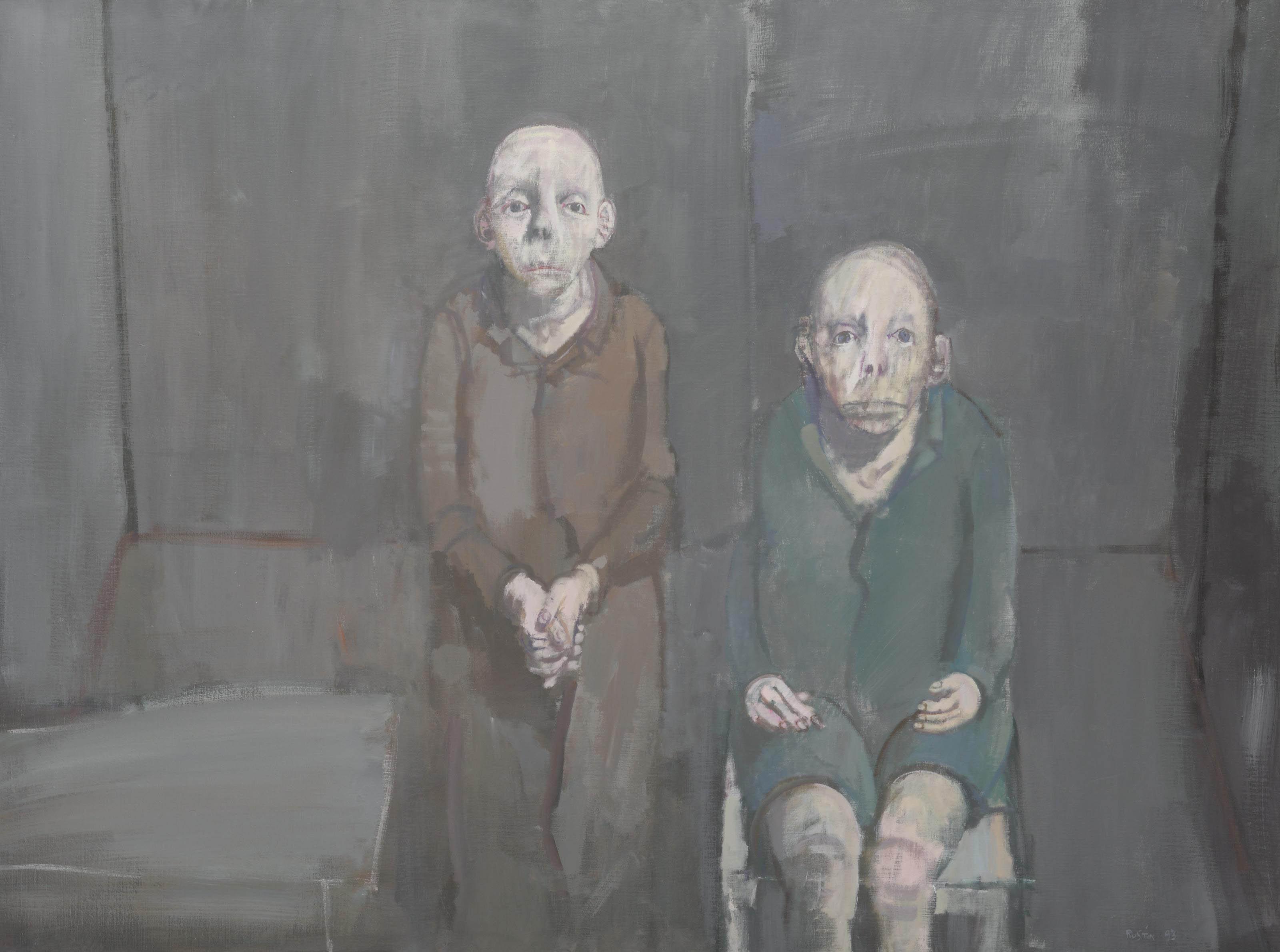 Jean Rustin - Deux personnages