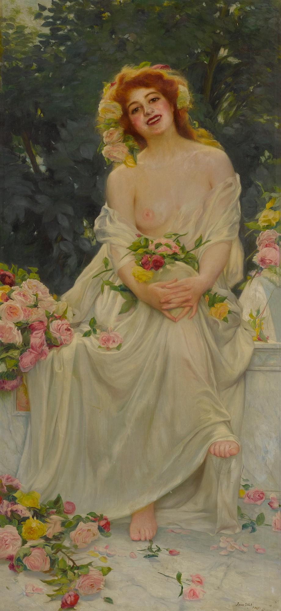 Jean Sala - Wreathed in Roses