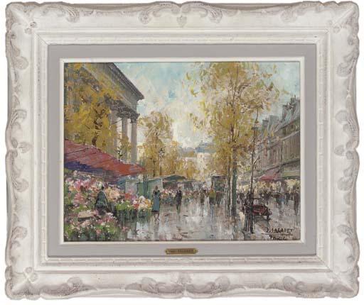 Jean Salabet - A Parisian market