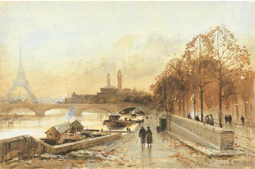 Jean Salabet - La Senna A Parigi