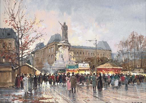 Jean Salabet - Place de la République