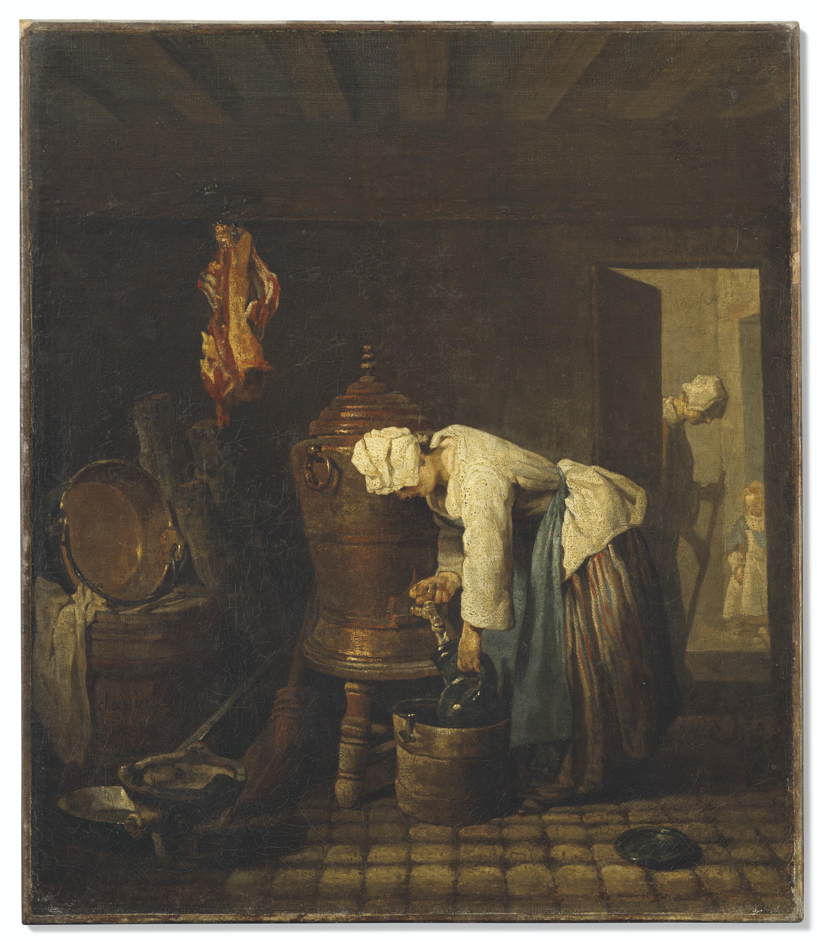 Jean-Siméon Chardin - La fontaine