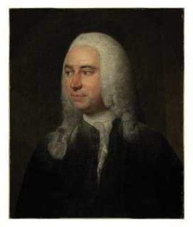 Jean-Siméon Chardin - Portrait of the surgeon, André Levret, bust-length in a black coat