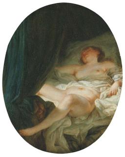Jean-Simon Berthélemy - A sleeping nude