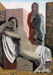 Jean Souverbie - Deux femmes drapées