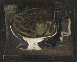 Jean Souverbie - Nature Morte Au Compotier