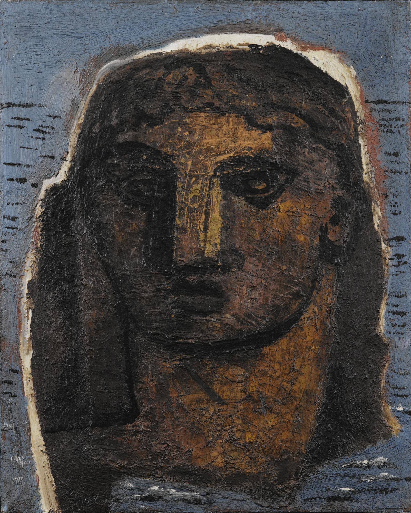 Jean Souverbie - Portrait De Femme