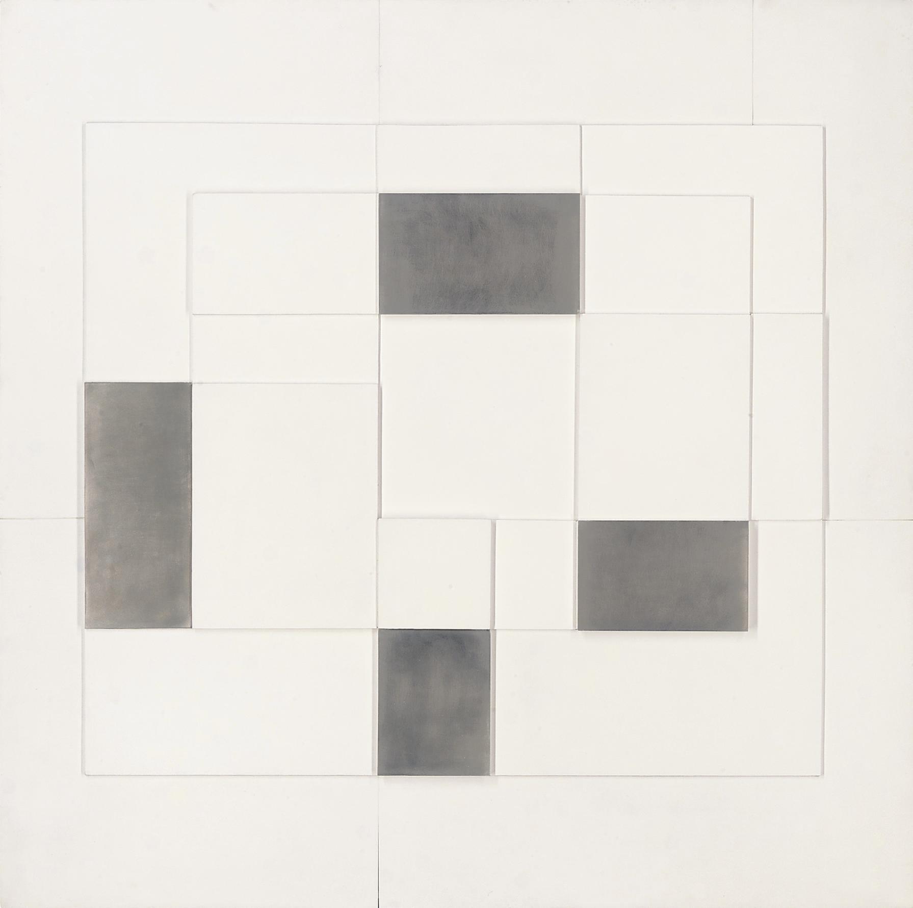 Jean Spencer - White and Grey Relief