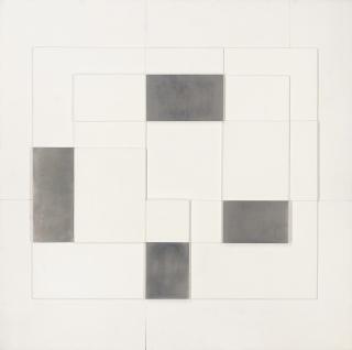 Jean Spencer - White and Grey Relief