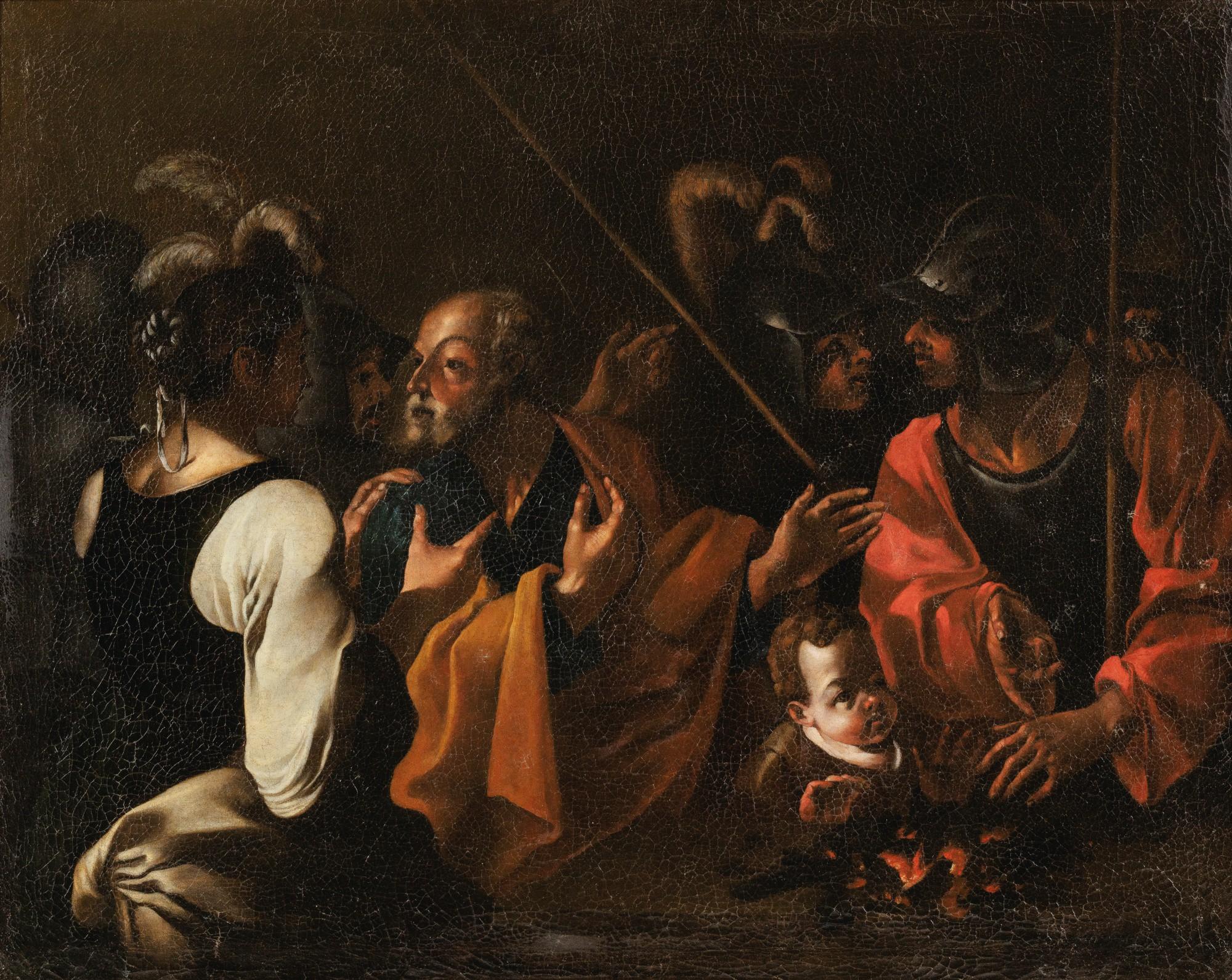 Jean Tassel - THE DENIAL OF SAINT PETER