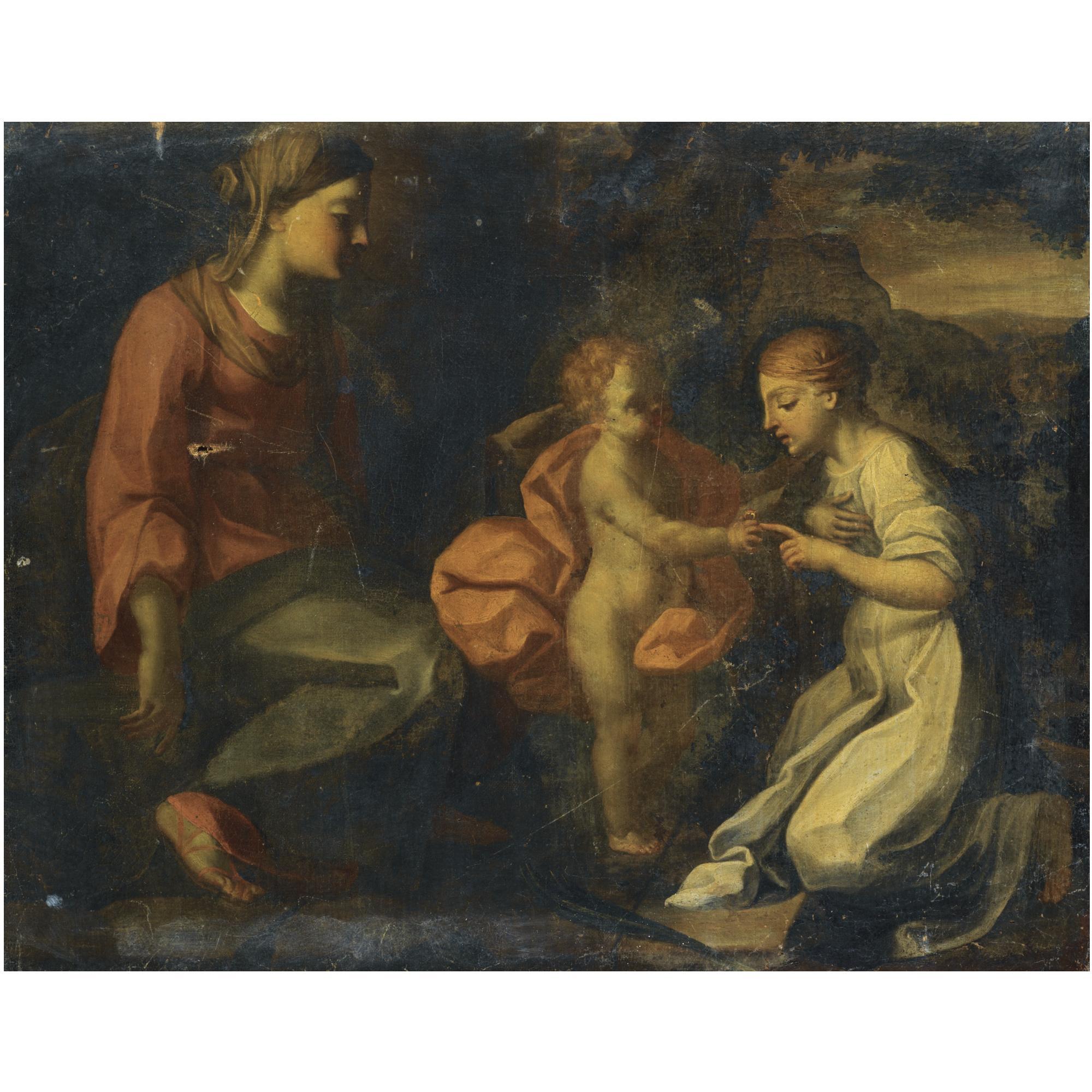 Jean Tassel - The Mystic Marriage Of Saint Catherine