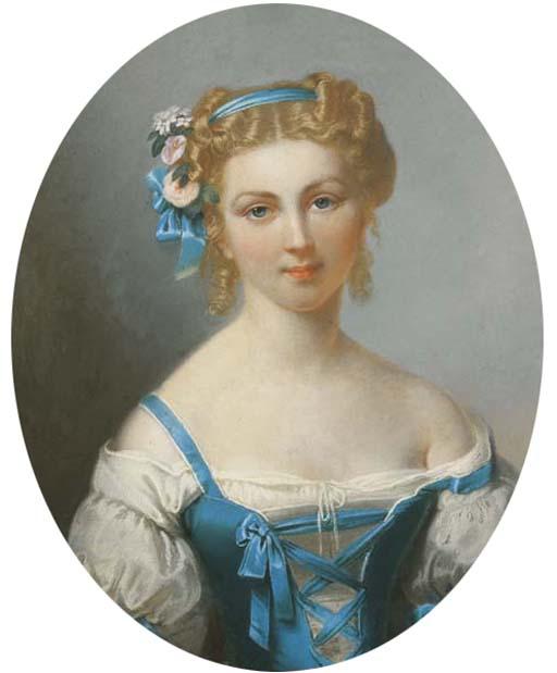 Jean-Theodore Fantin-Latour - Ritratto Di Giovane Donna