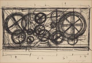 Jean Tinguely - Abstract composition