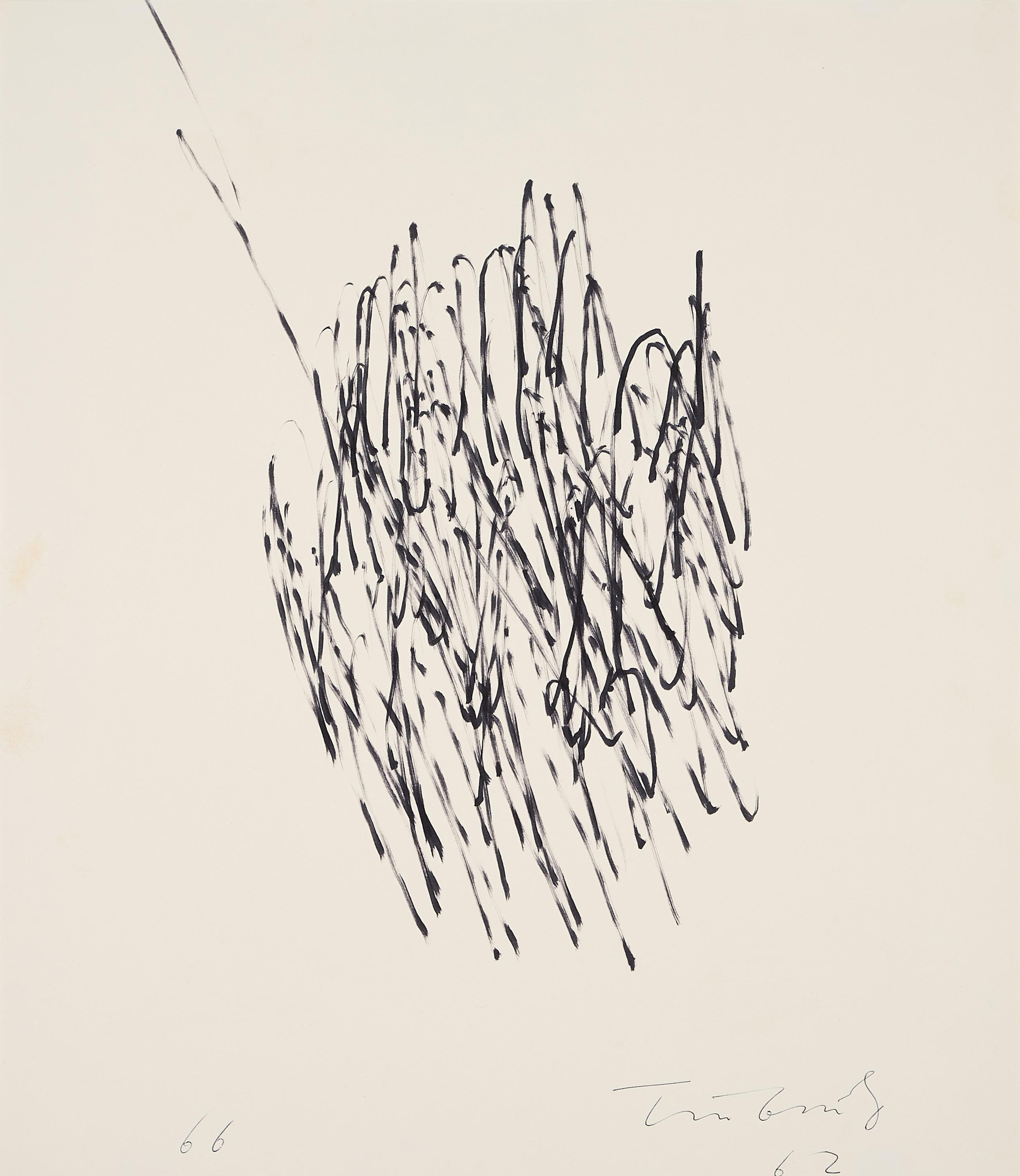 Jean Tinguely - Aus: Original I. Hofhaus-Mappe.