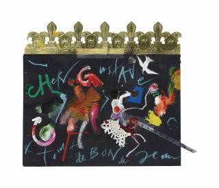 Jean Tinguely - Bildbrief an Gustav Zumsteg