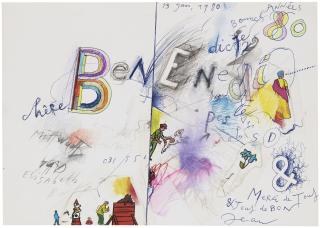 Jean Tinguely - Chère Bénédicte