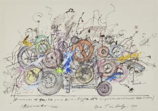 Jean Tinguely - Hommage et trophée pour Anton Müller II = Super Balouba = Kravall = Radou