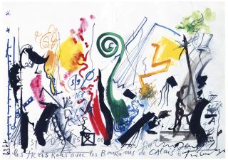 Jean Tinguely - Les Trois Rois Avec Les Bourgeois De Calais