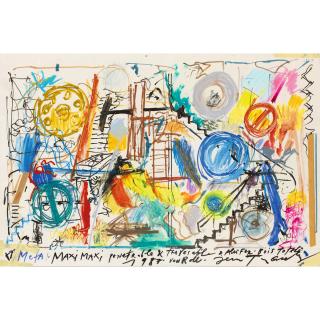 Jean Tinguely - Meta, Maxi Maxi, Penetrable & Travesable & Alu Fer Bois Totale, 1987