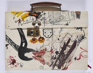 Jean Tinguely - Meta suitcase.