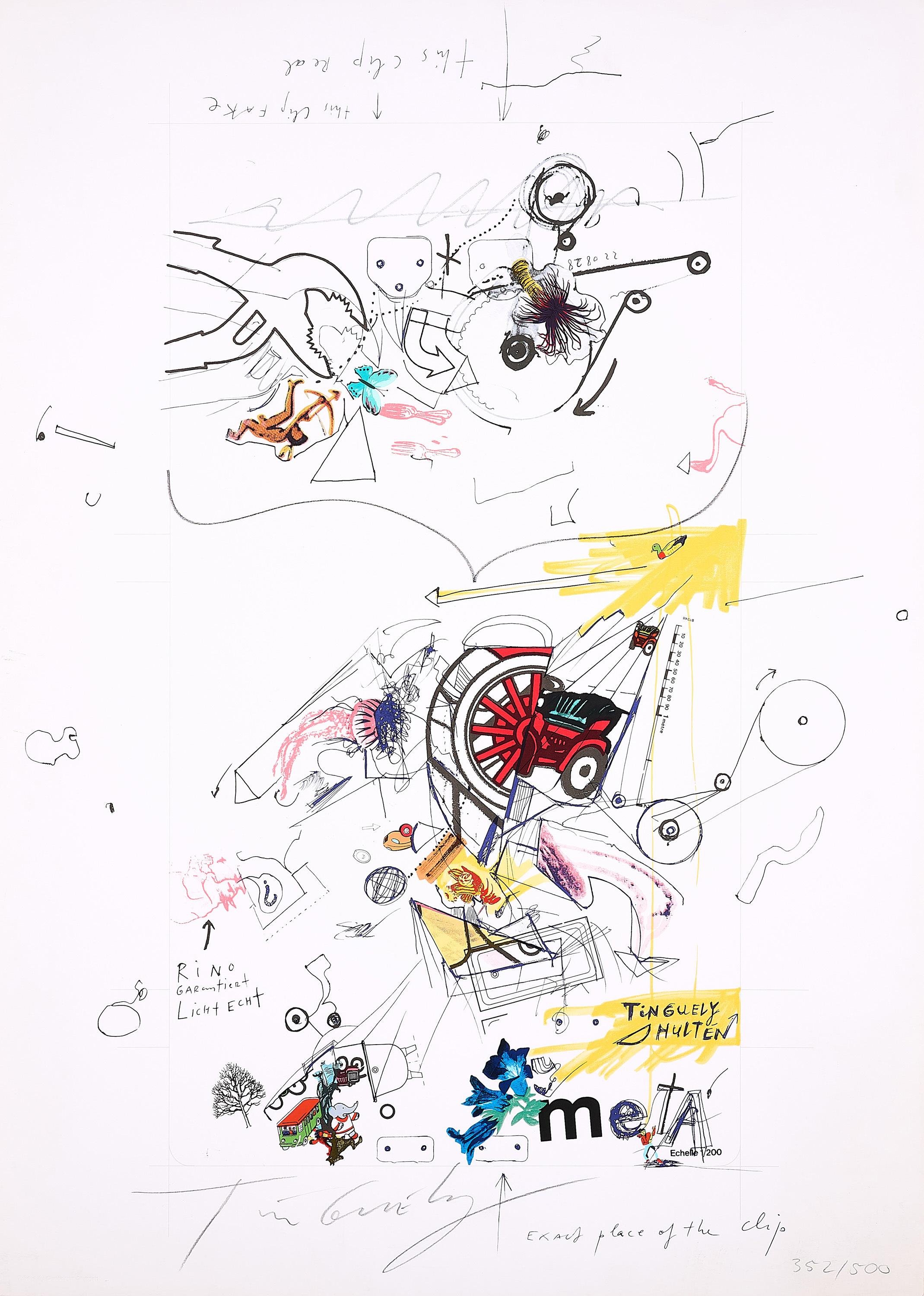 Jean Tinguely - Ohne Titel.