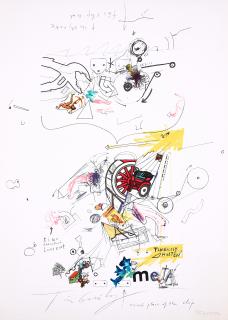 Jean Tinguely - Ohne Titel.