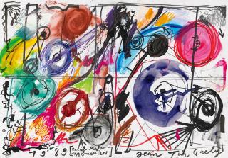Jean Tinguely - Relief Meta Harmonien