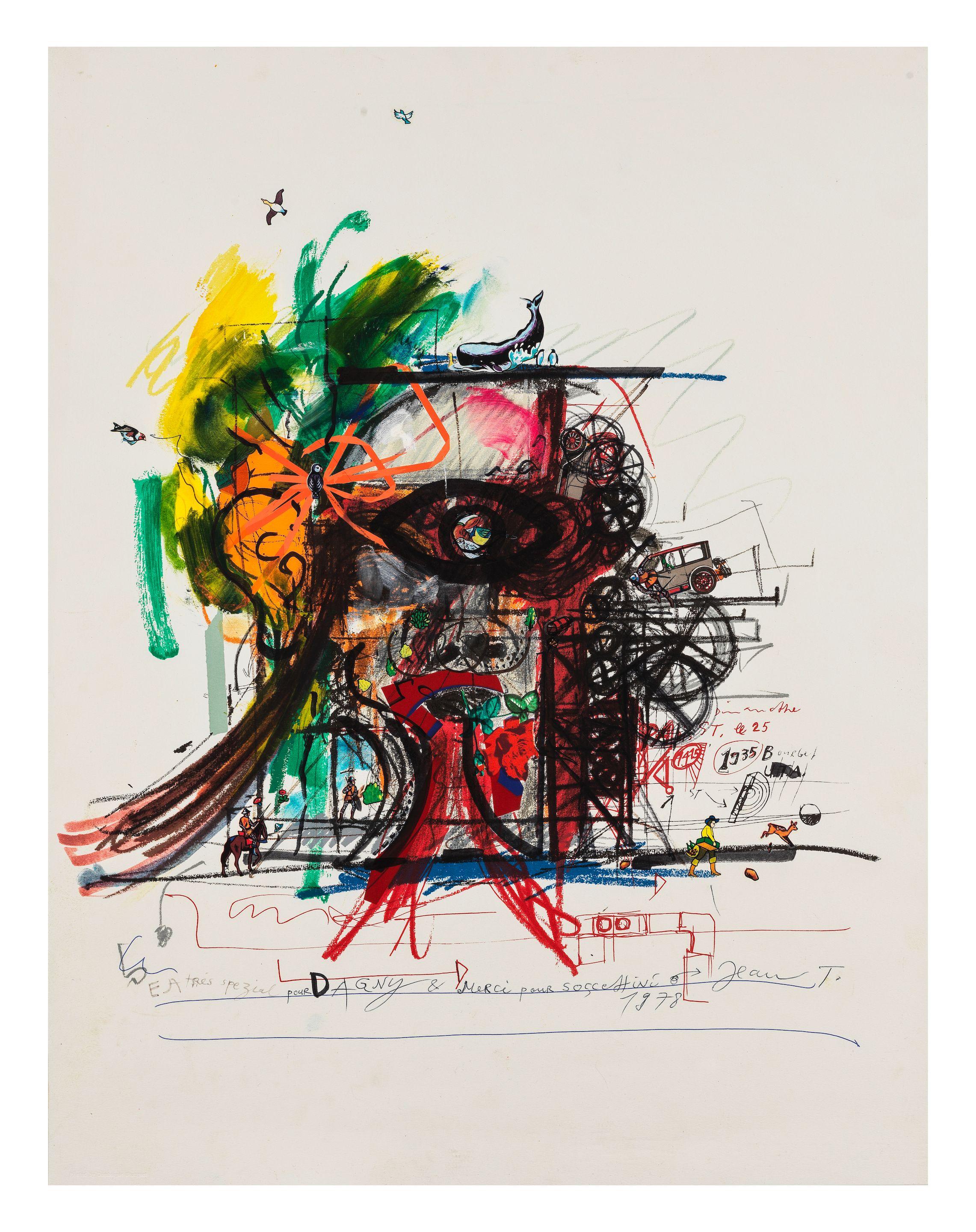 Jean Tinguely - Sans Titre, 1978