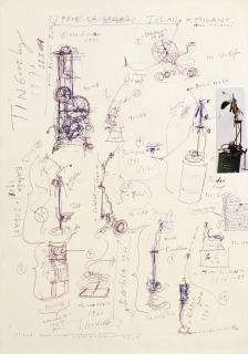 Jean Tinguely - Sans Titre (Pour La Galerie Iolas: Milano)