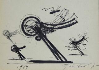 Jean Tinguely - Sans titre
