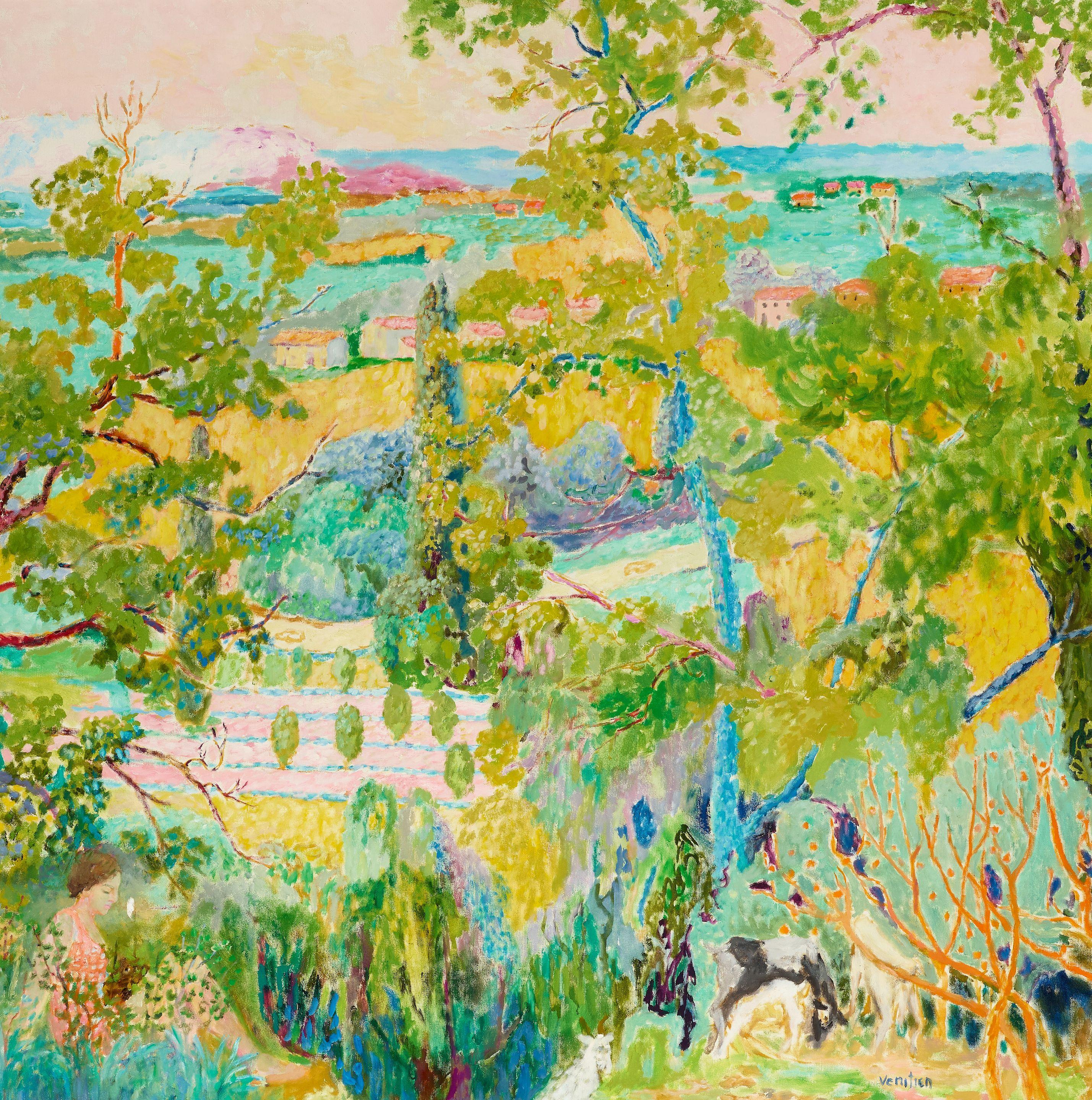 Jean Venitien - Paysage du Dercors