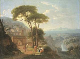 Jean-Victor Bertin - Vue de Tivoli