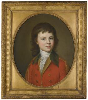 Jean Voille - A Portrait Of Count Paul Alexandrovich Stroganoff, Aged 15