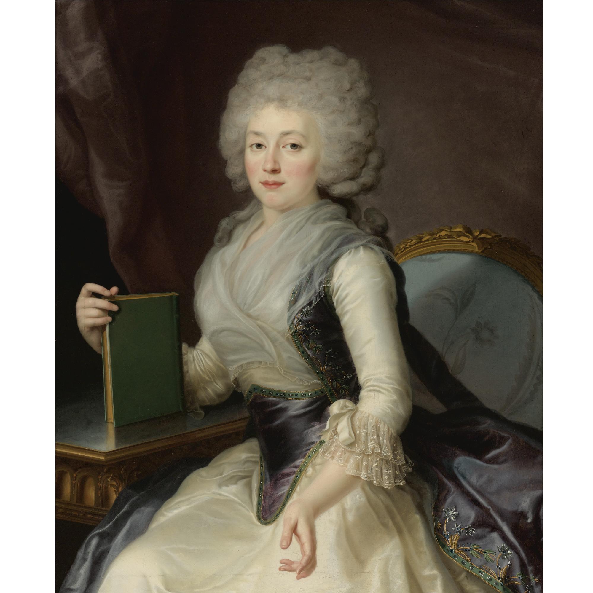 Jean Voille - Portrait Of Madame Zouboff