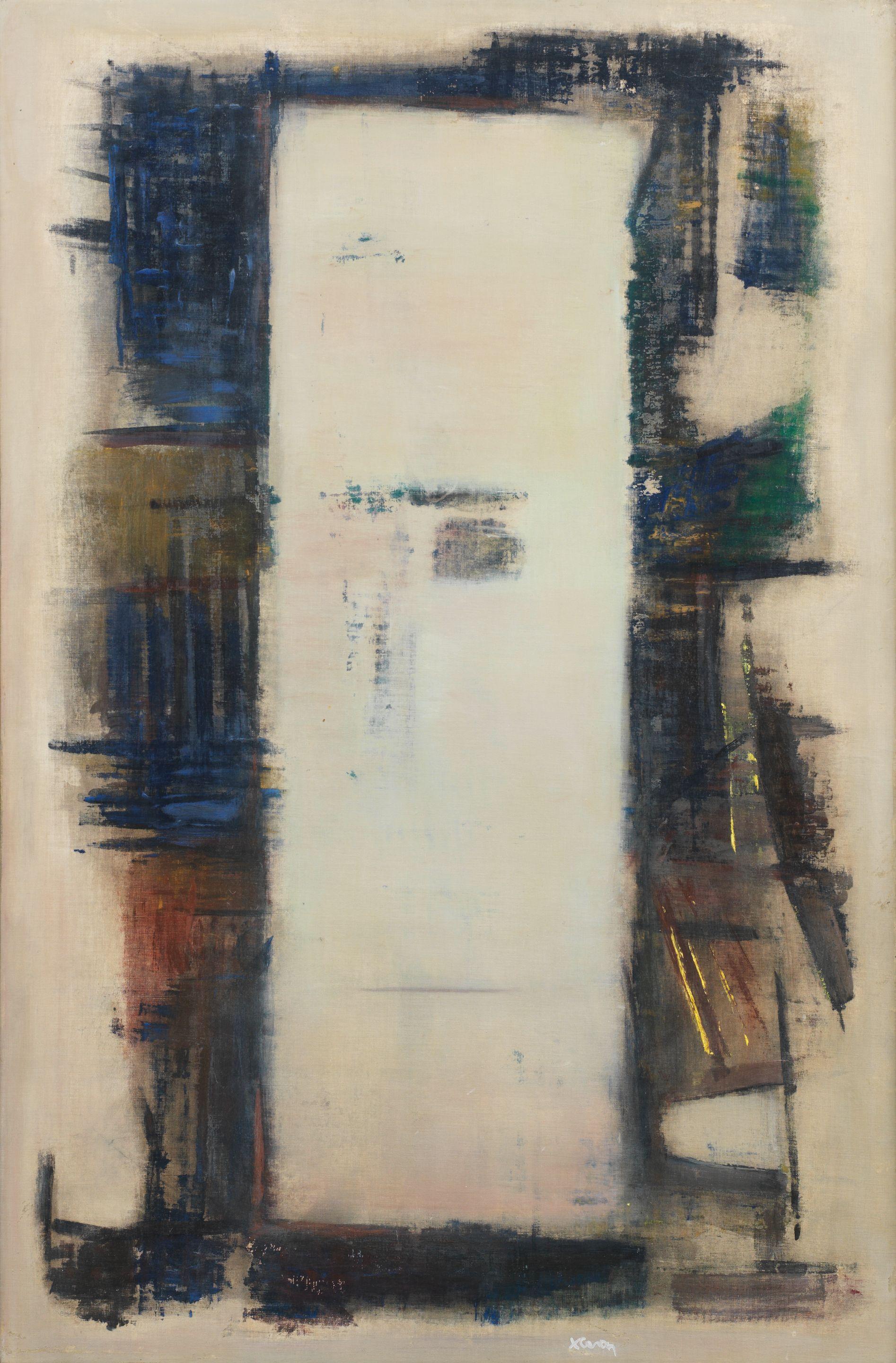 Jean Xcéron - Painting #3, 1957