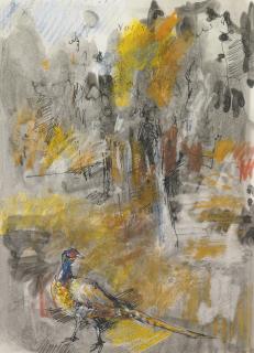 Jean-Yves Commère - Le Faisan; Le Chat À La Chaise; Pigeons; Rooftop: Four Works