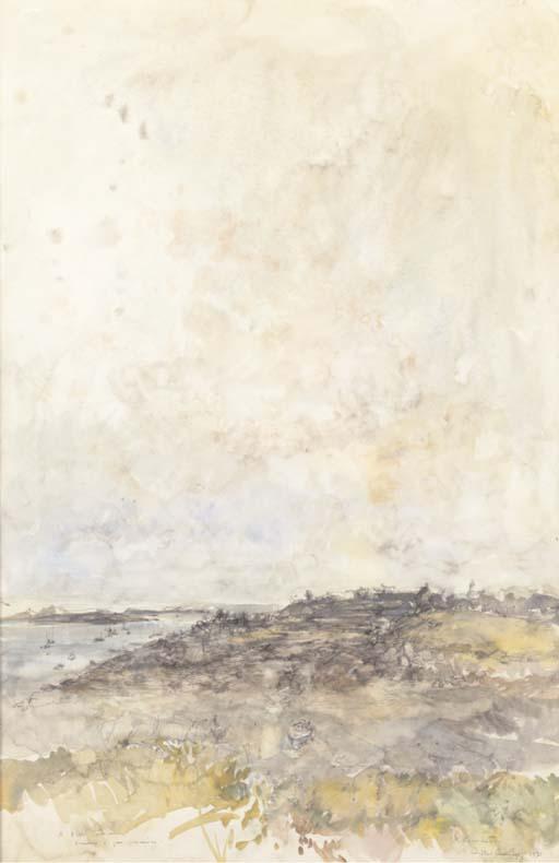 Jean-Yves Commere - Paysage de bord de mer