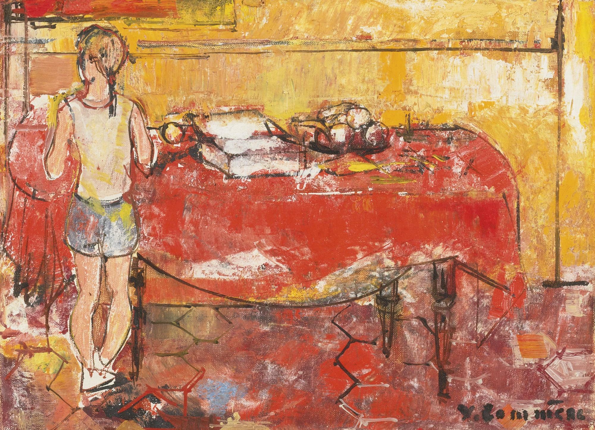 Jean-Yves Commère - The Red Table