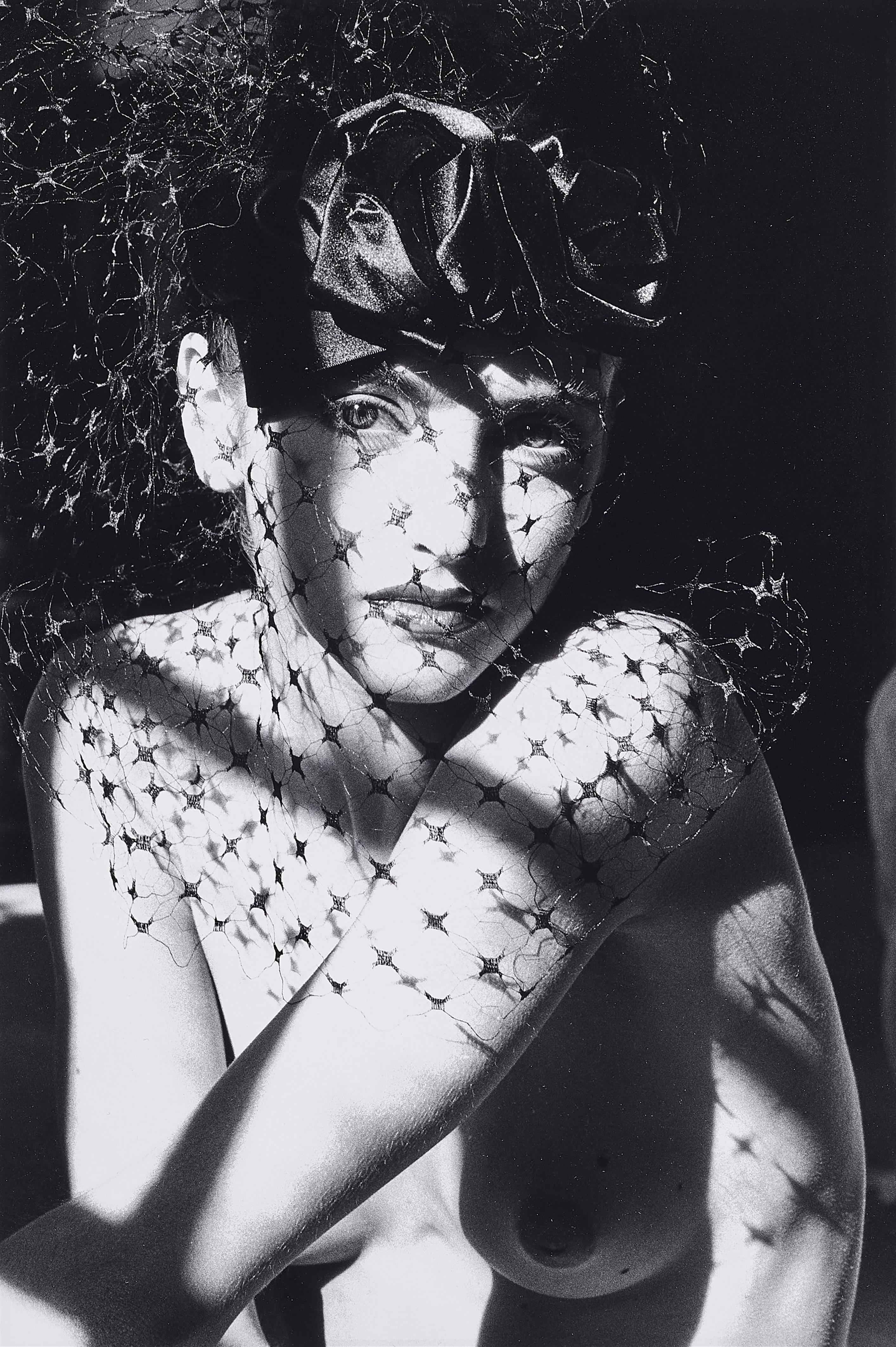 Jeanloup Sieff - Portrait avec Voilette