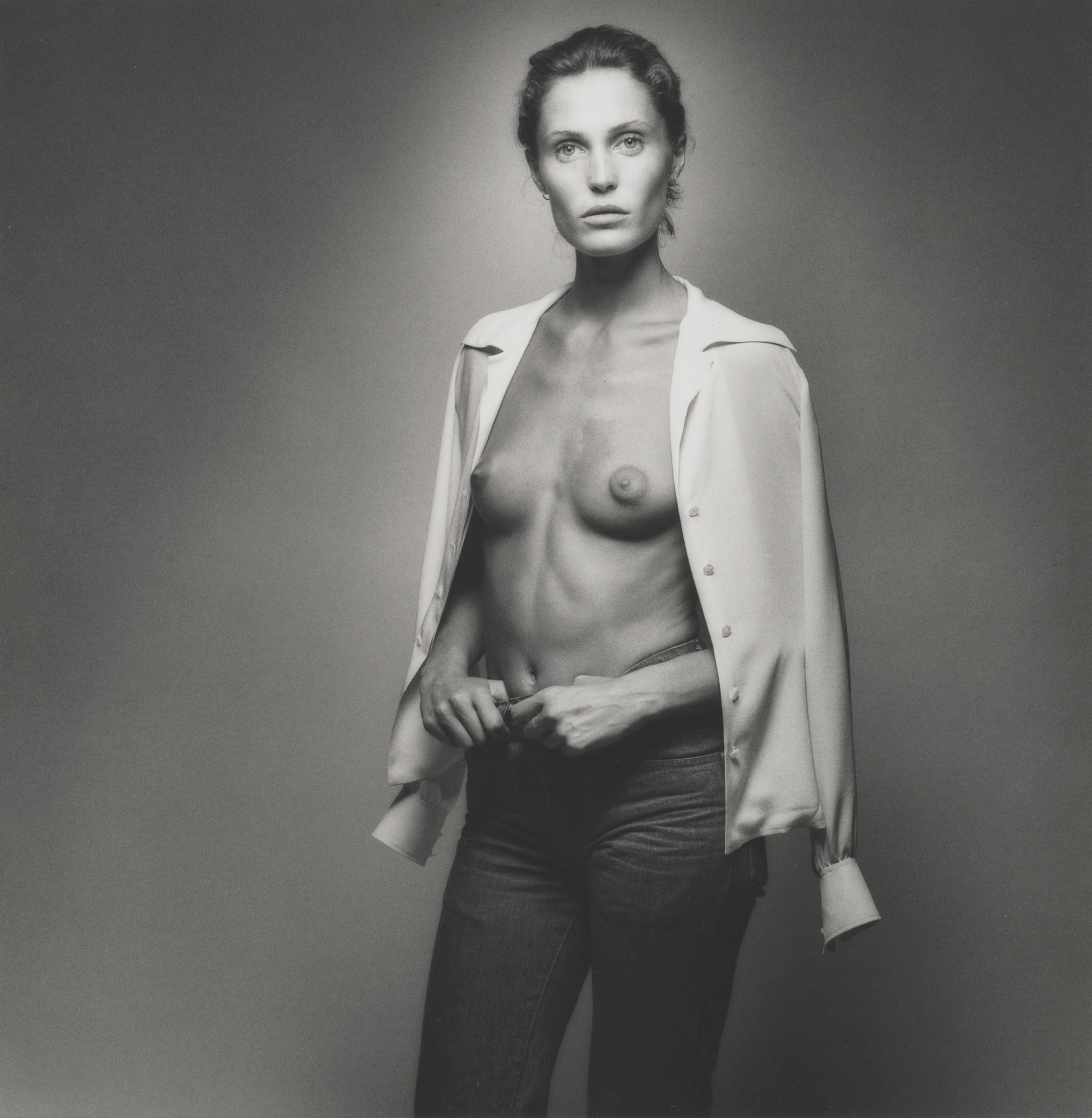 Jeanloup Sieff - Portrait of a Young Woman, 1975