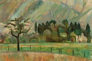 Jeanne Bieruma Oosting - A mountainous landscape