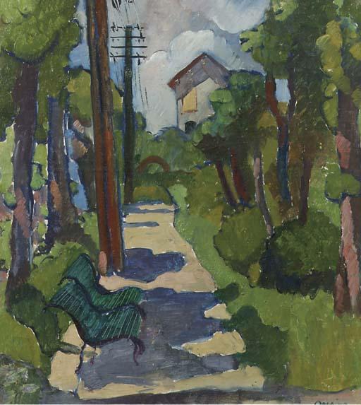 Jeanne Bieruma Oosting - Stationnetje bij Bellevue (bij Parijs)