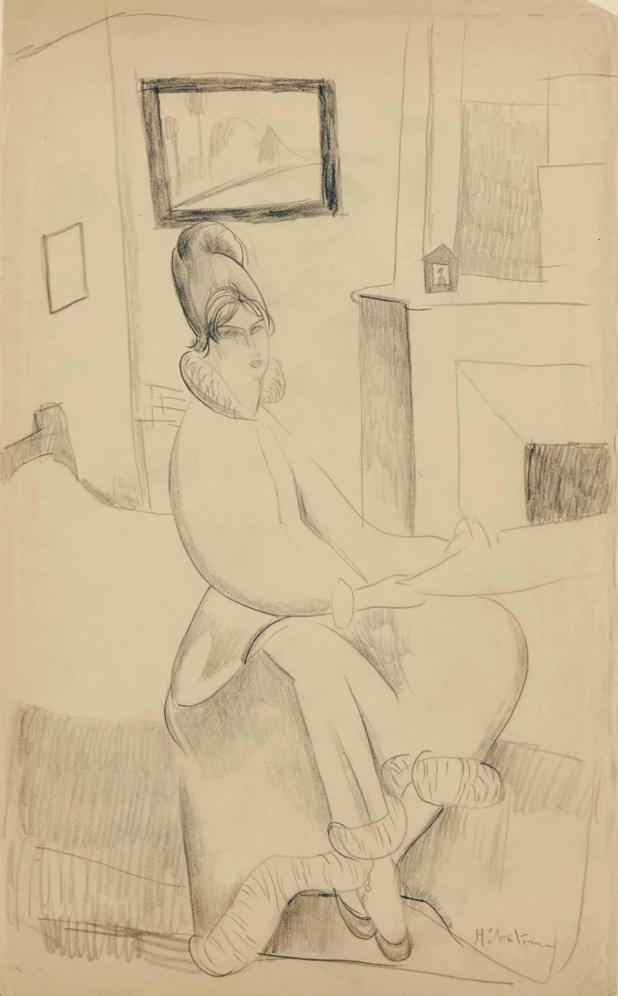 Jeanne Hébuterne - Autoportrait