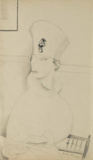 Jeanne Hébuterne - Femme à la toque