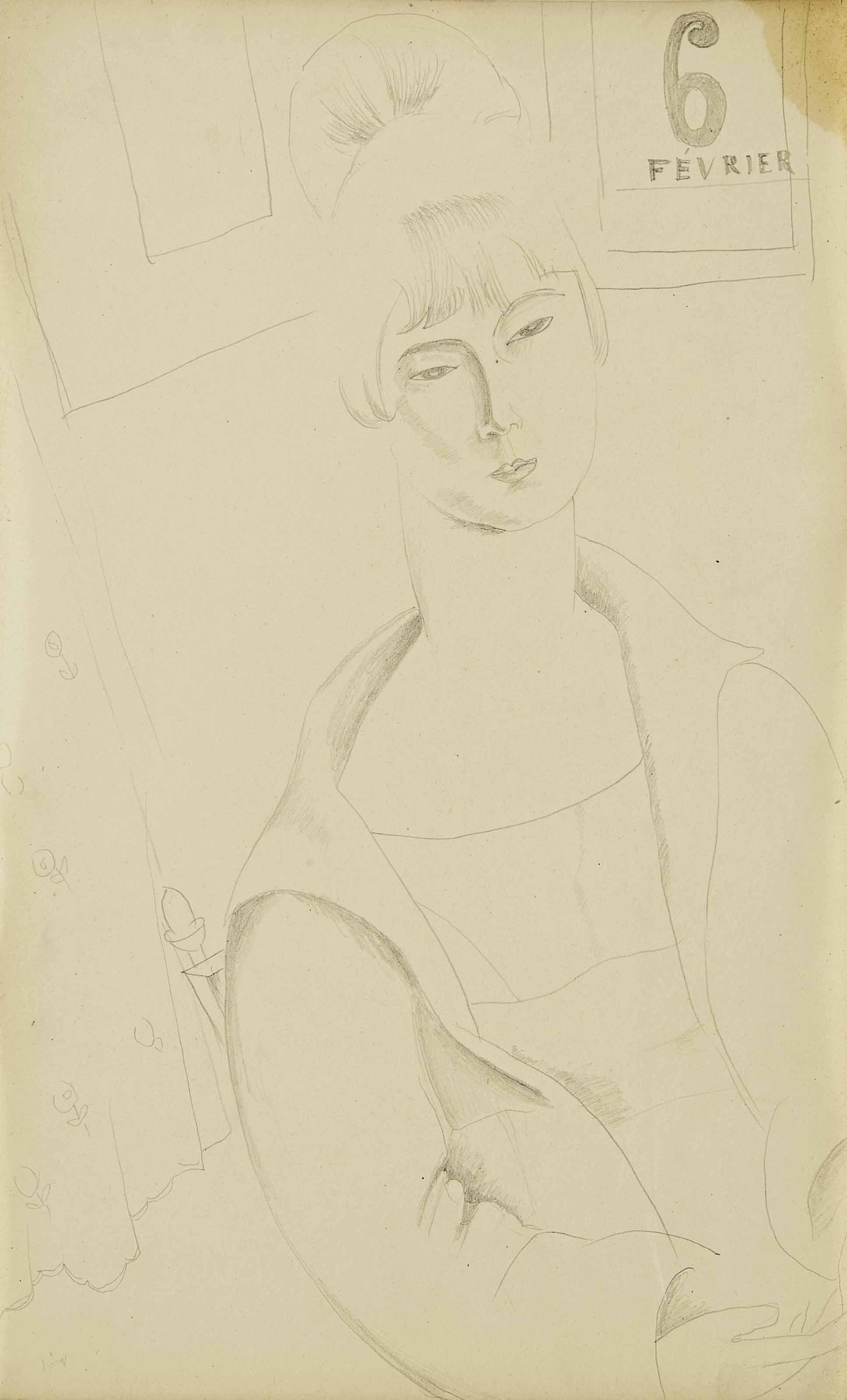 Jeanne Hébuterne - Jeune fille du 6 février