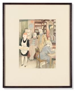 Jeanne Mammen - Bierseidelbetrachtung Ii