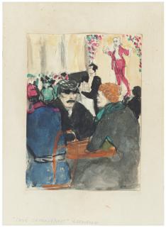 Jeanne Mammen - Pariser Vorstadtbühne