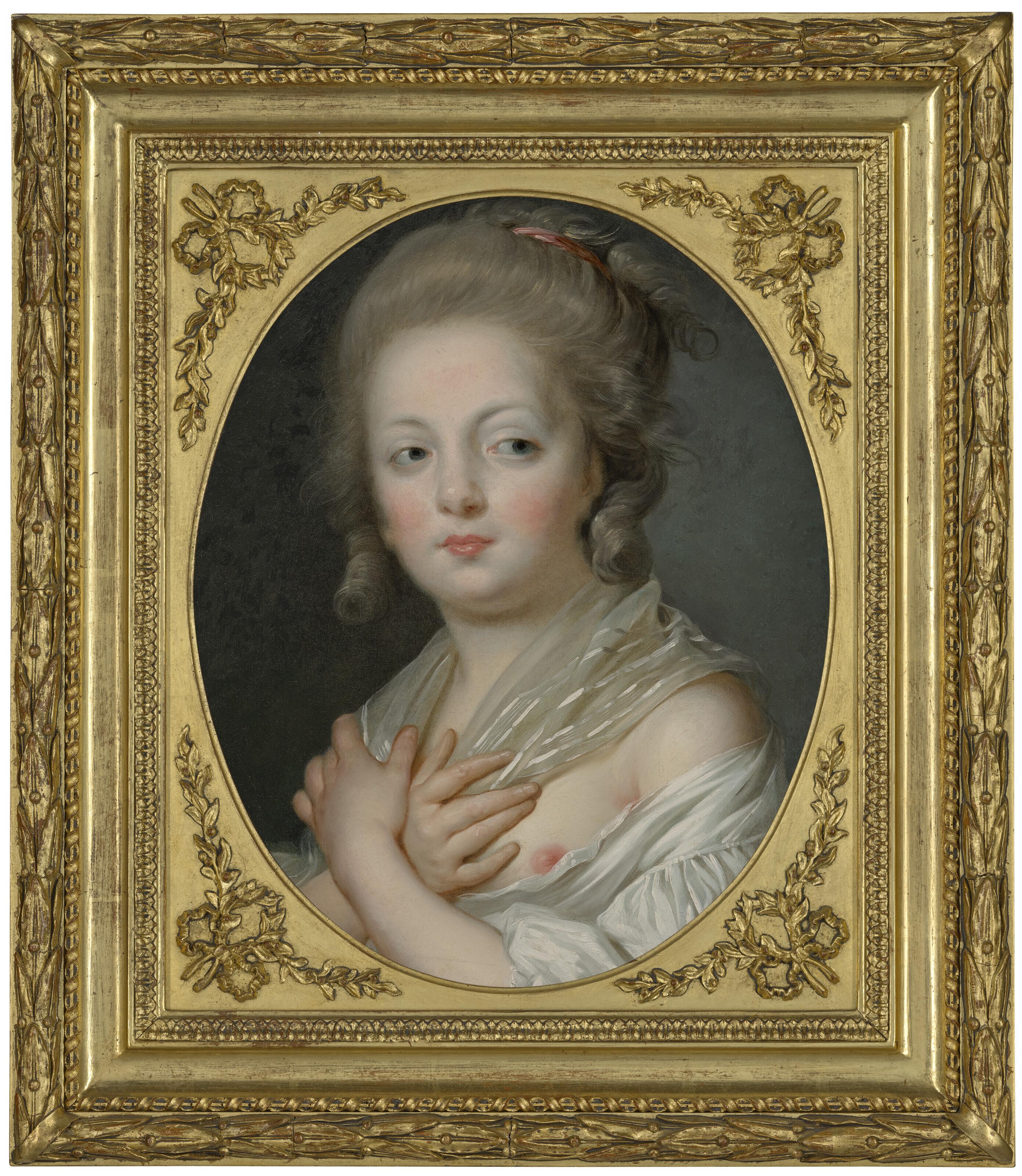 Jeanne-Philiberte Ledoux - A young woman at her toilette