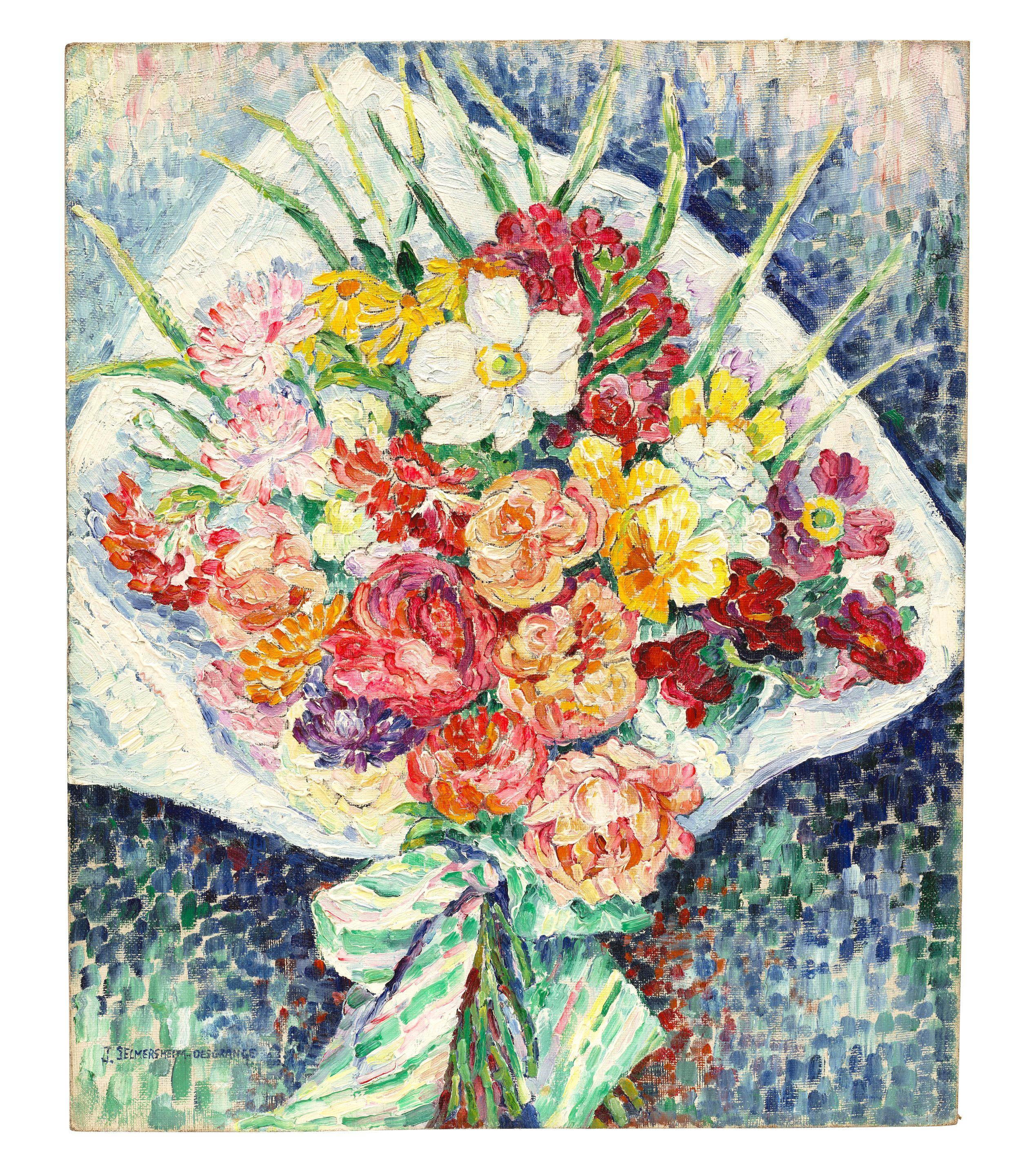 Jeanne Selmersheim-Desgrange - Bouquet des fleurs